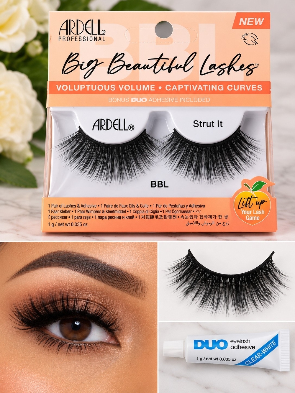 Ardell Big Beautiful Lashes “Strut It” BBL + DUO Adhesive